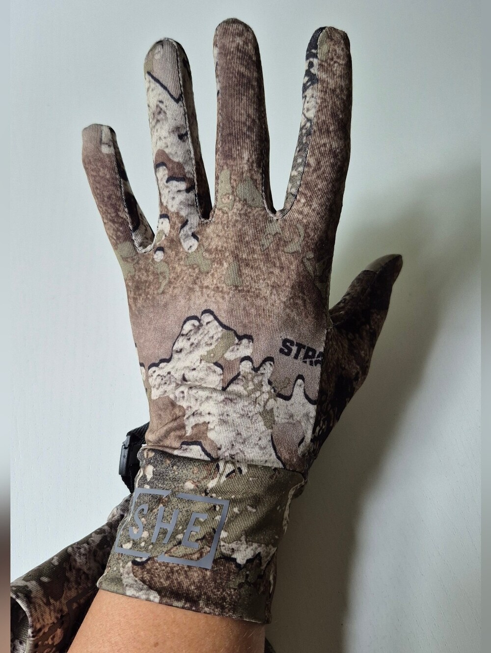 SHE Women's Stretch Camouflage Hunting Gloves